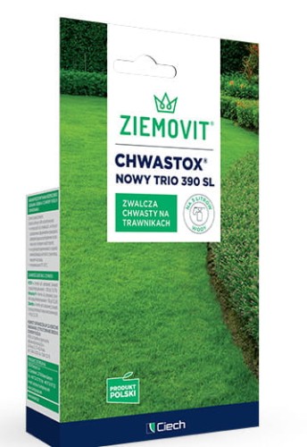 Chwastox Trio Nowy 390 SL 250ml ZIEMOVIT Chwasty w trawniku