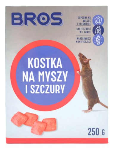 Kostka na myszy 250g BROS