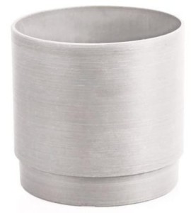 Donica z kompozytu z wcięciem 15cm BIAŁA