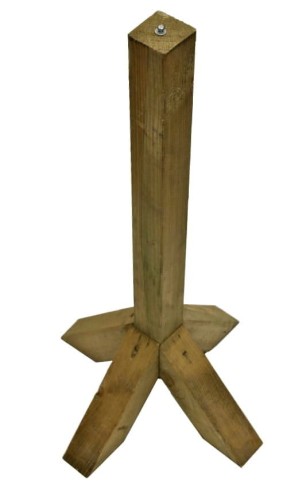 Stojak sosnowy do karmnika DREWDON