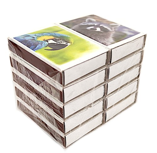 Zapałki zwykłe 10szt ze zwierzętami