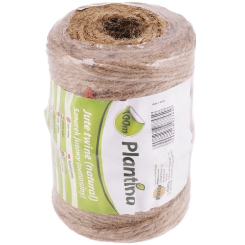 Sznurek jutowy 100m naturalny PLANTINA