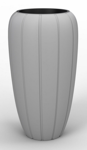 Doniczka GAJA wysoka z wkładem fi40cm/h60cm LAMELA