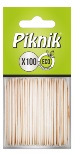Wykałaczki PIKNIK drewniane 100szt