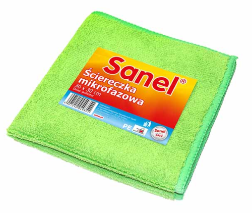 Ściereczka mikrofazowa 30x30cm szybkoschnąca 1szt SANEL