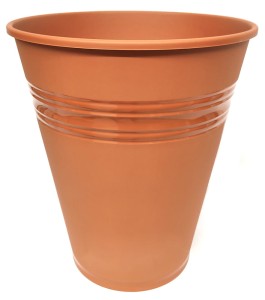 Doniczka Palmówka Wiadro Juka 29cm TERAKOTA