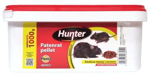 Granulat MOCNY na myszy i szczury 1kg HUNTER