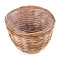 Koszyk osłonka z jasnego rattanu z folią 30cm GD6078.L 