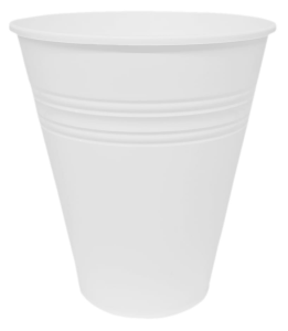 Doniczka Palmówka Wiadro Juka 29cm BIAŁA