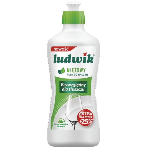 Płyn do naczyń Mięta 450g LUDWIK