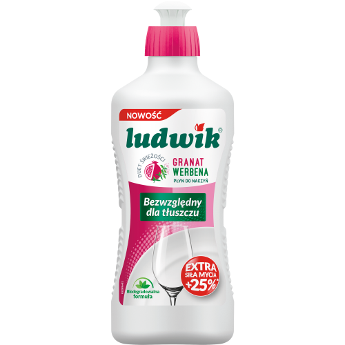 Płyn do naczyń Granat z Werbeną 450g LUDWIK