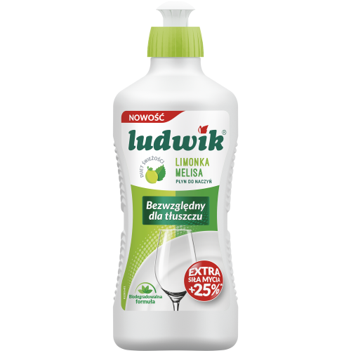 Płyn do naczyń Limonka z Melisą 900g LUDWIK