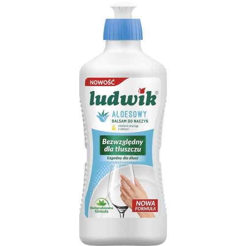 Płyn do naczyń Balsam Aloesowy 900g LUDWIK