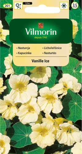 Nasturcja pnąca Vanille Ice VILMORIN