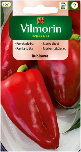 Papryka słodka Rubinova VILMORIN
