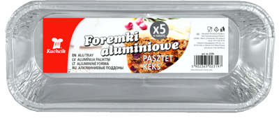 Tacka forma na keks pasztet 5szt KUCHCIK 