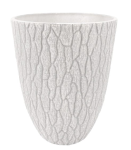 Doniczka KORA z kompozytu  29x36cm BRĄZOWA  GS12DH29.BK