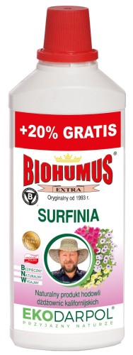 BIOHUMUS nawóz naturalny do Surfinii 1L+20% EKODARPOL