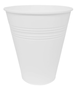 Doniczka Palmówka Wiadro Juka 25cm BIAŁA 