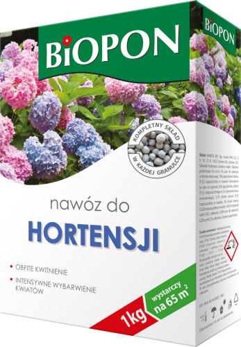 Nawóz granulowany do hortensji BIOPON 1kg