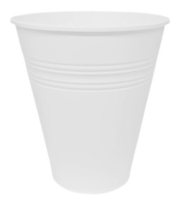 Doniczka Palmówka Wiadro Juka 38cm BIAŁA