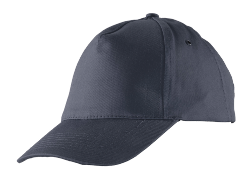 Czapka BAWEŁNIANA z daszkiem Graphite Grafitowy BASEBALL