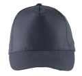 Czapka BAWEŁNIANA z daszkiem Graphite Grafitowy BASEBALL