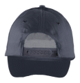 Czapka BAWEŁNIANA z daszkiem Graphite Grafitowy BASEBALL