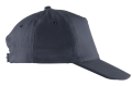 Czapka BAWEŁNIANA z daszkiem Graphite Grafitowy BASEBALL