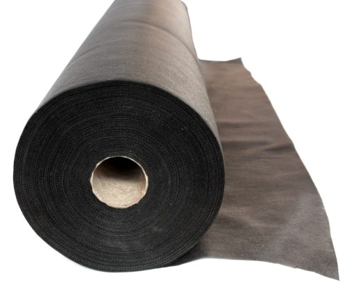 Agrowłóknina czarna GRUBA P-50 0,8m/mb