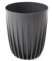 Doniczka MIRA ECO recycled antracytowa 30cm LAMEL