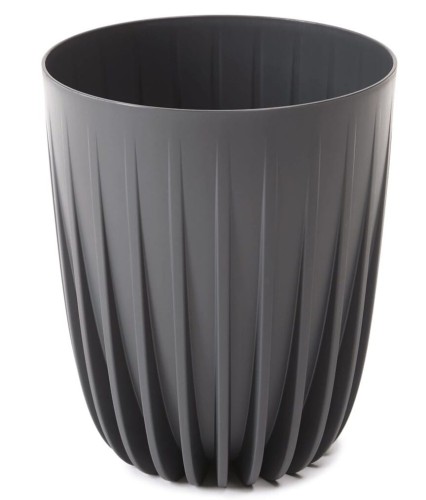 Doniczka MIRA ECO recycled antracytowa 30cm LAMEL