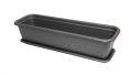 Skrzynka balkonowa 50cm ANTRACYT  LAMELA
