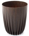 Doniczka kompozytowa MIRA ECO coffee espresso 25cm LAMELA