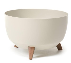 Doniczka misa na nóżkach ROMA 29cm bawełna LAMELA