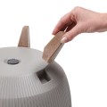Doniczka misa na nóżkach ROMA JUMPER ECO RECYCLED 33cm biała LAMELA
