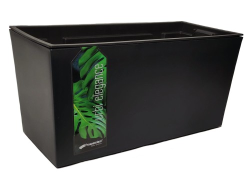 Doniczka BALKONOWA Urbi case DUC400 czarna z wkładem 40cm 