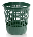 Kosz gospodarczy ogrodowy ażurowy ZIELONY CAGE 60l PROSPERPLAST IKO