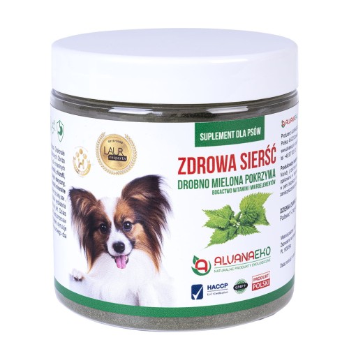 POKRZYWA dla PSA odporność sierść 150g ALVANAEKO