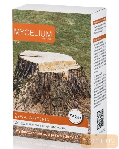Grzybnia do rozkładu pni 0,6L MYCELIUM