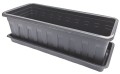 Skrzynka balkonowa 50cm ANTRACYT Vodar