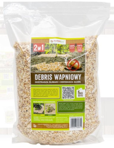 Debris skorupki jajek EKOLOGOCZNY środek na ślimaki anty 5kg