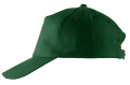 Czapka BAWEŁNIANA z daszkiem Green Zielona BASEBALL