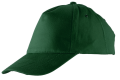 Czapka BAWEŁNIANA z daszkiem Green Zielona BASEBALL