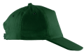 Czapka BAWEŁNIANA z daszkiem Green Zielona BASEBALL