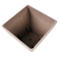 Donica  kwadratowa z kompozytu Eco TAUPE 30x28cm GSFB30.TP