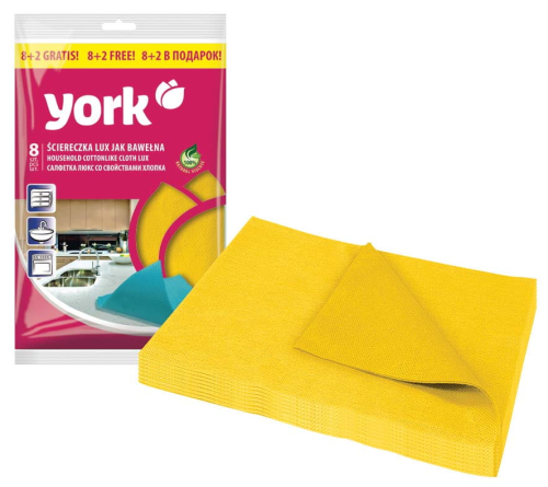 Ściereczki wiskozowe 100%naturalne jak bawełna 8szt