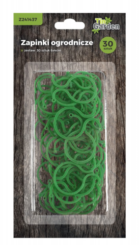 Zapinki do roślin do domu i ogrodu 6x4cm 30szt Z241437