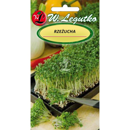 Rzeżucha LEGUTKO zbiór po 3 tygodniach 10g