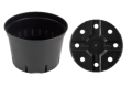Doniczka produkcyjna, rozsadowa CZARNA 30cm 10L LBCZ
